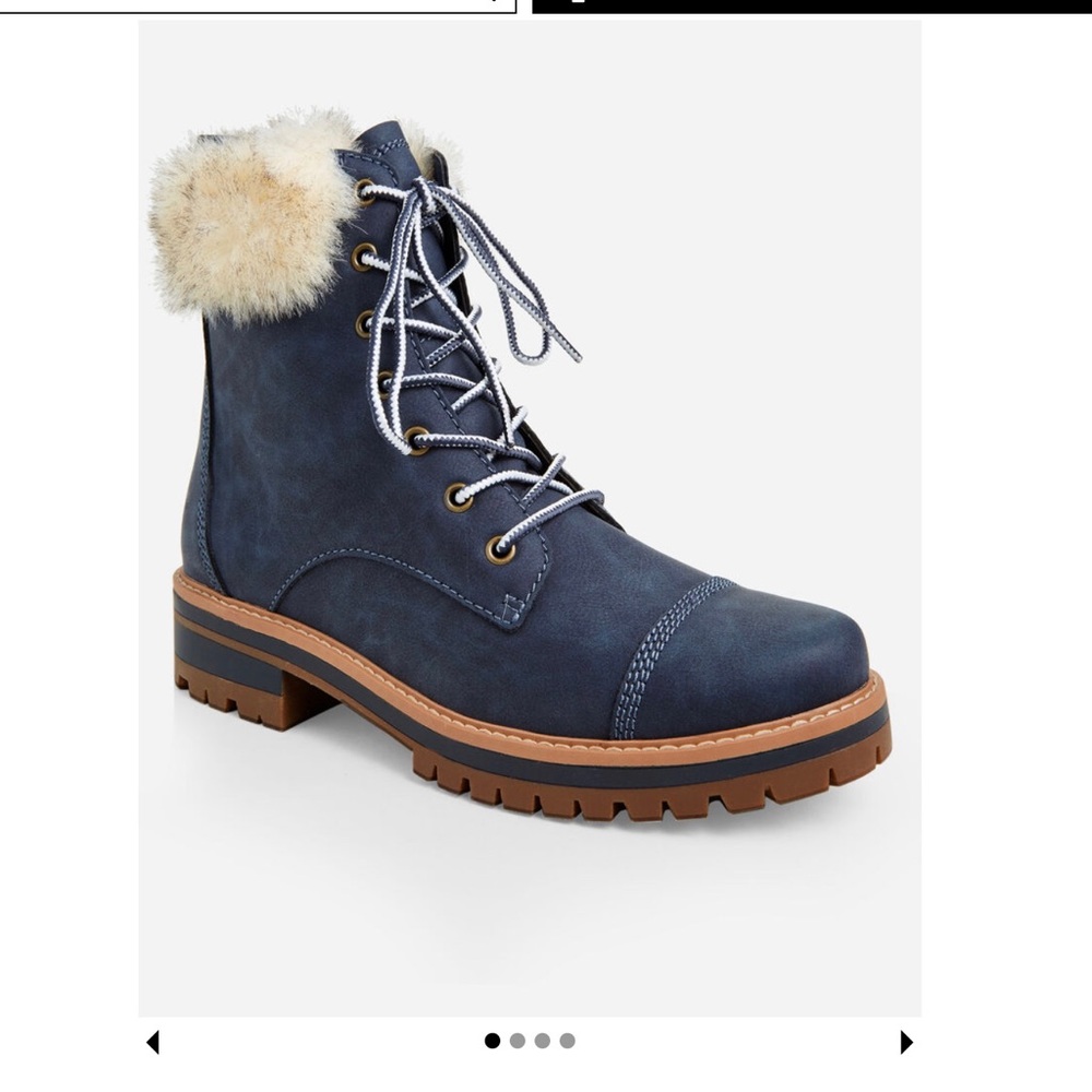 FAUX FUR & SUEDE WIDE WIDTH BOOTS